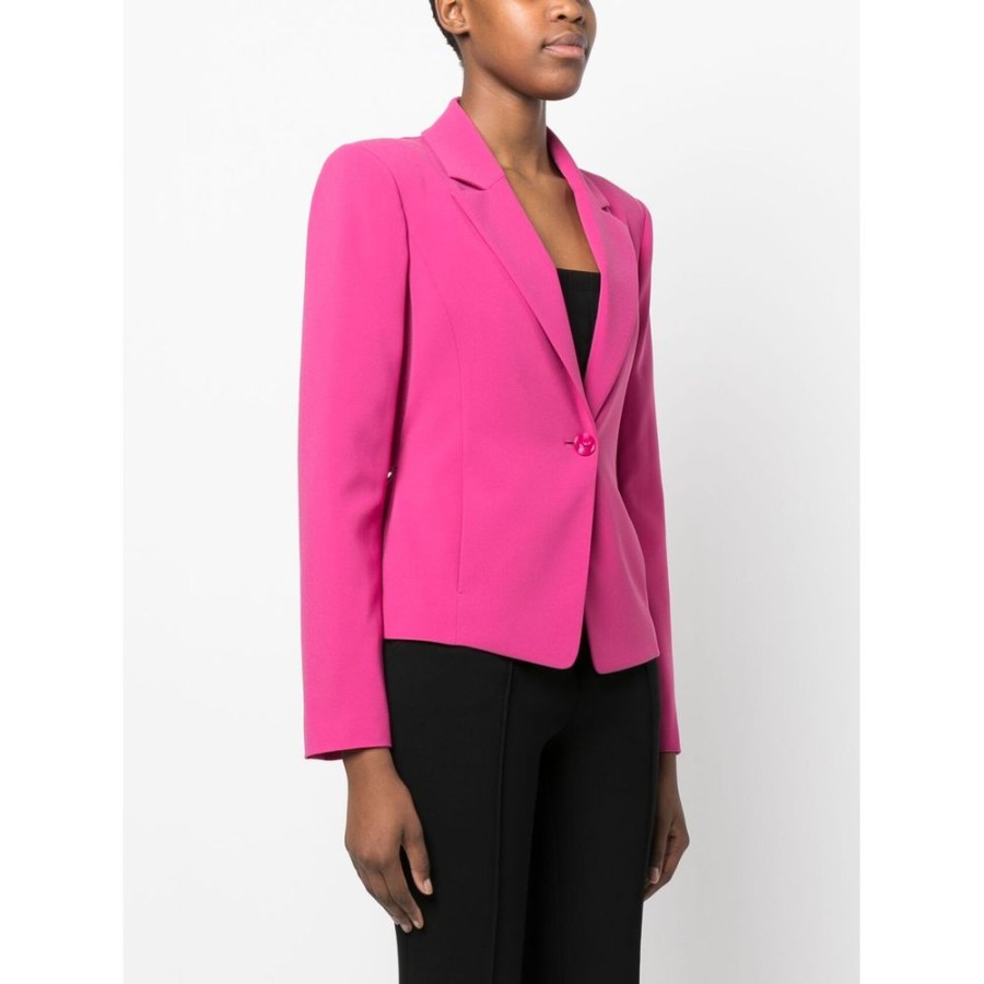 Women Patrizia Pepe Women'S Suits & Blazers | Patrizia Pepe Fuchsia Polyester Suits & Blazer