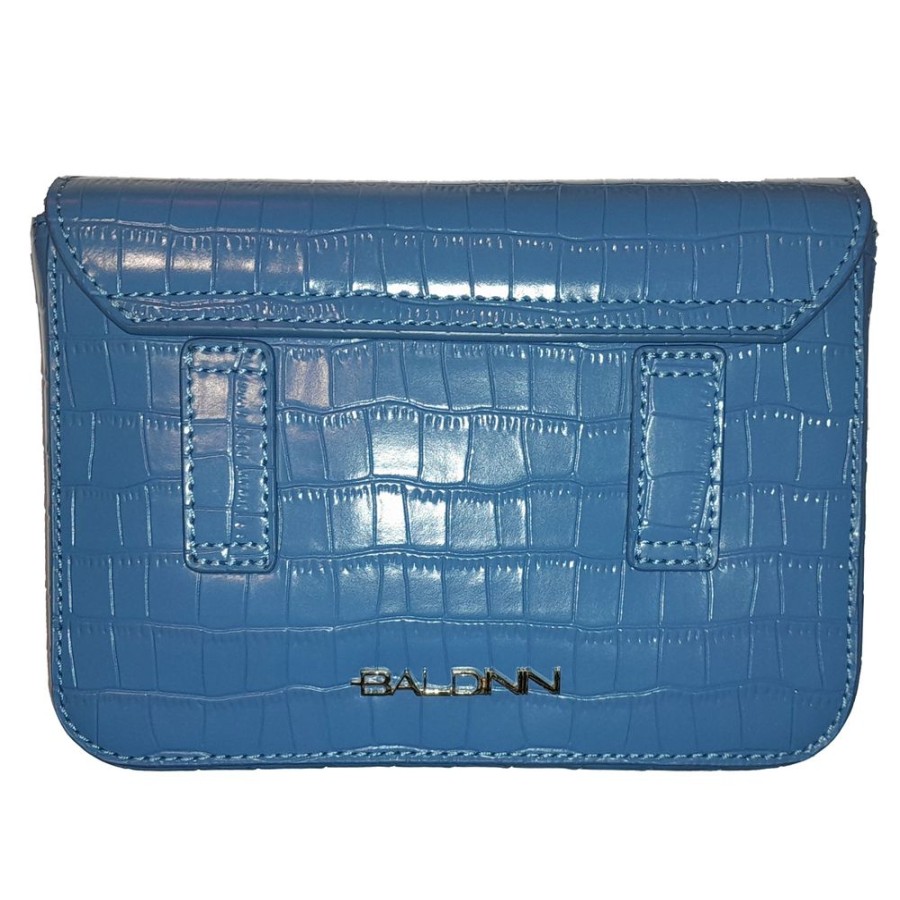 Women Baldinini Trend Women'S Clutch Bags | Baldinini Trend Chic Python Print Calfskin Clutch