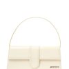 Women Jacquemus Women'S Clutch Bags | Jacquemus Ivory Leather Le Bambino Long Shoulder Bag