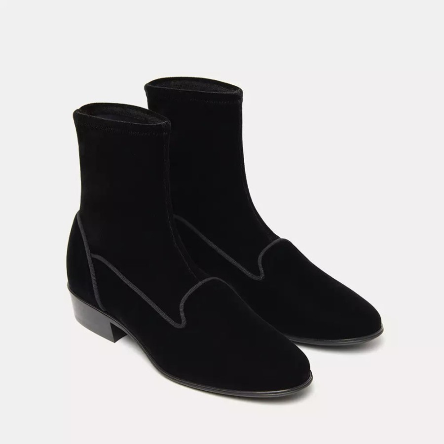 Women Charles Philip Women'S Boots | Charles Philip Elegant Suede Ankle Boots