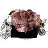 Women Dolce & Gabbana Women'S Headbands | Dolce & Gabbana Black Flower Sequined Crystals Fascinator Diadem Headb