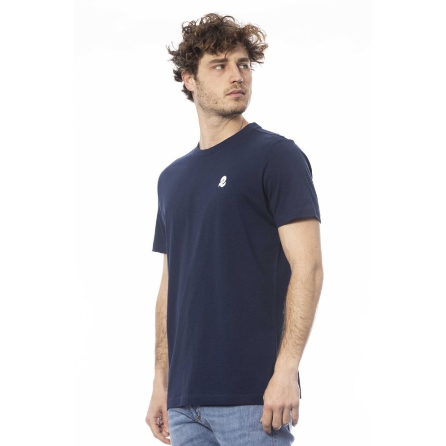 Men Invicta Men'S T-Shirts | Invicta Blue Cotton T-Shirt