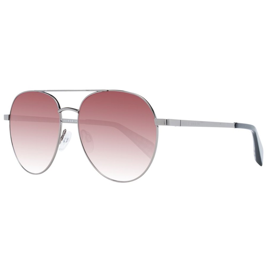 Men Ted Baker | Ted Baker Gray Men Sunglasses