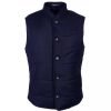 Men Made in Italy Men'S Vests | Made In Italy Elegant Wool Cashmere Men'S Vest