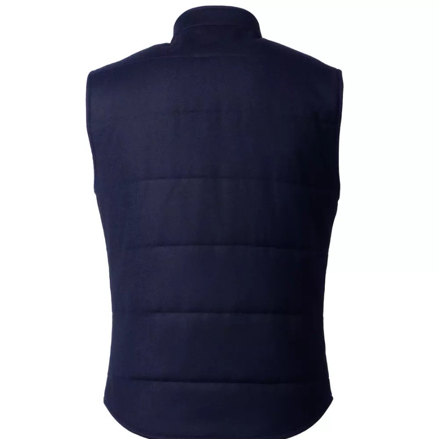 Men Made in Italy Men'S Vests | Made In Italy Elegant Wool Cashmere Men'S Vest