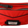 Men Givenchy Men'S Luggage And Travel | Givenchy Red Polyamide Downtown Large Bum Belt Bag