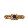 Women Dolce & Gabbana Women'S Brooches | Dolce & Gabbana Gold Tone Brass Crystal Embellished Pin Brooch