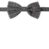 Men Dolce & Gabbana Men'S Ties & Bowties | Dolce & Gabbana Black White Pattern Adjustable Neck Papillon Bow Tie