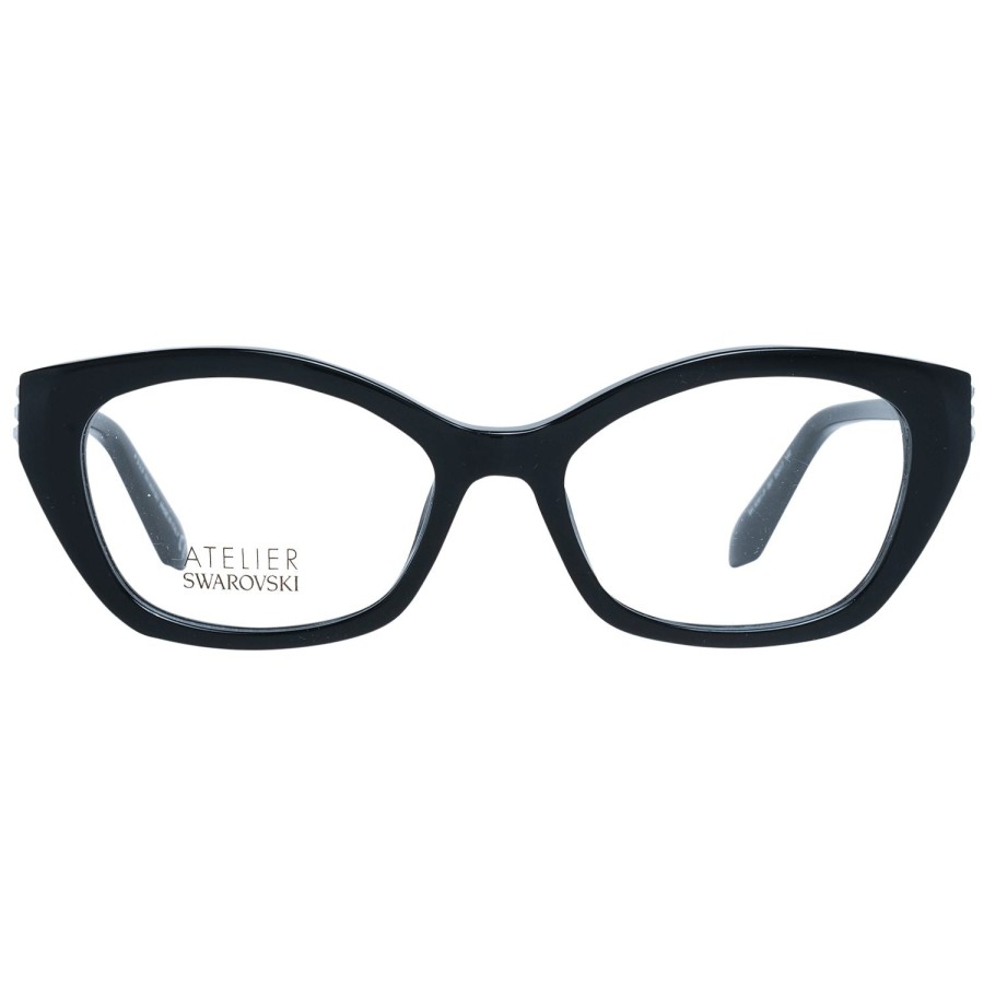 Women Atelier Swarovski | Atelier Swarovski Black Women Optical Frames