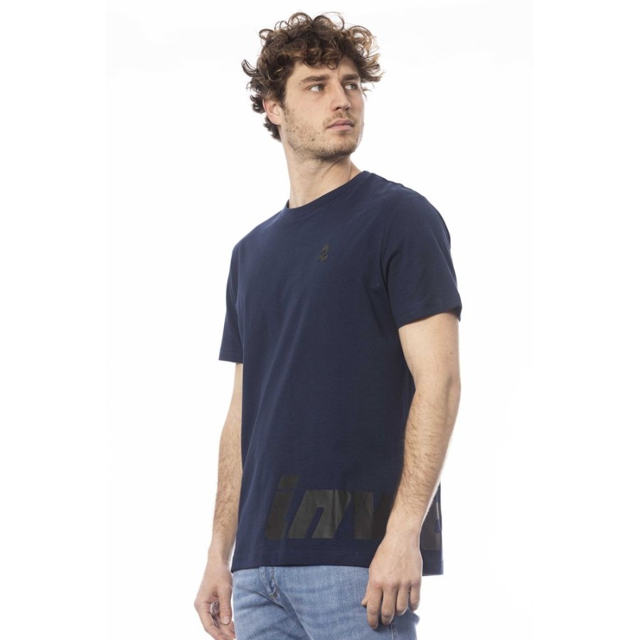 Men Invicta Men'S T-Shirts | Invicta Blue Cotton T-Shirt