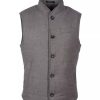 Men Made in Italy Men'S Vests | Made In Italy Elegant Wool-Cashmere Men'S Vest