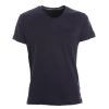 Men Yes Zee Men'S T-Shirts | Yes Zee Chic V-Neck Pocket Tee In Cool Blue