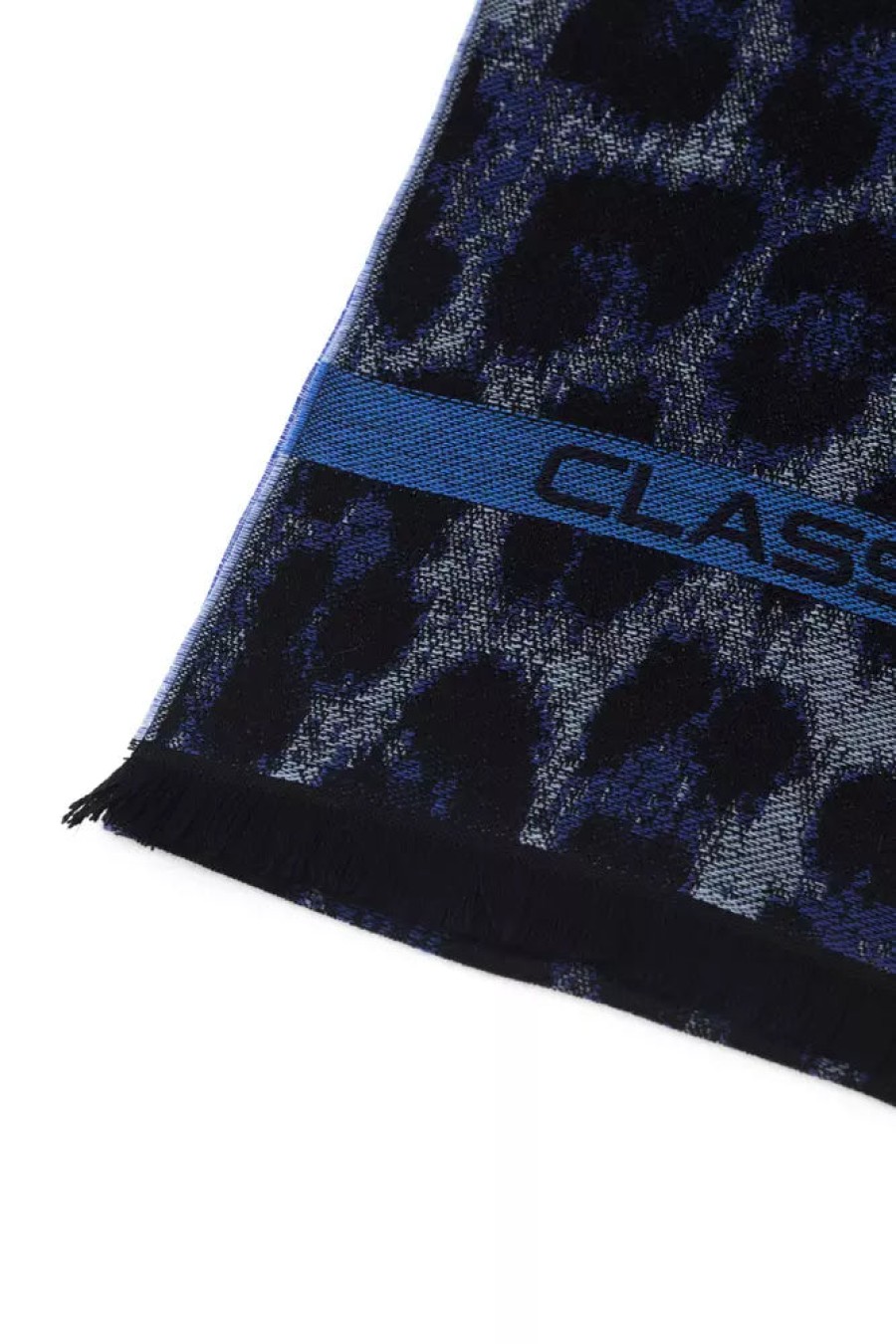 Men Cavalli Class Men'S Scarves | Cavalli Class Elegant Animalier Fantasy Logo Scarf