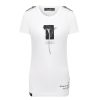 Women Dolce & Gabbana Women'S Tops & T-Shirts | Dolce & Gabbana Sleeveless Cotton White Tee With Embroidery