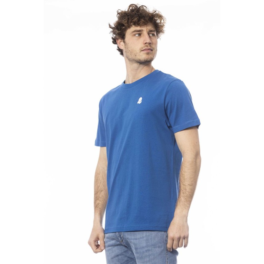 Men Invicta Men'S T-Shirts | Invicta Blue Cotton T-Shirt