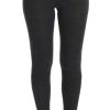 Women Dolce & Gabbana Women'S Tights And Socks | Dolce & Gabbana Gray Wool Stretch Tights