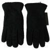 Men Dolce & Gabbana Men'S Gloves | Dolce & Gabbana Black Leather Motorcycle Biker Mitten Gloves