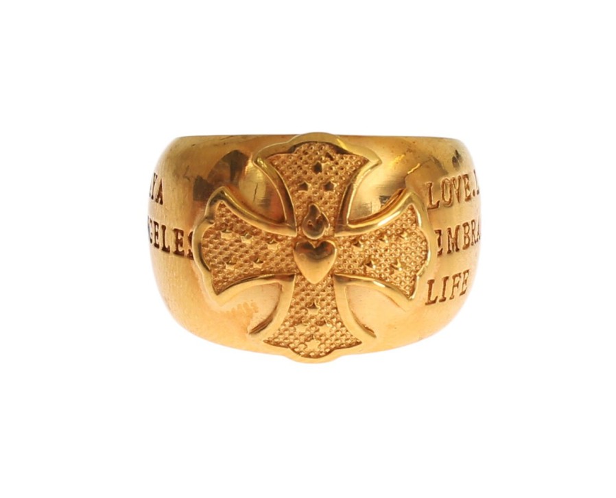 Women Nialaya Women'S Rings | Nialaya Gold Plated 925 Silver Ring