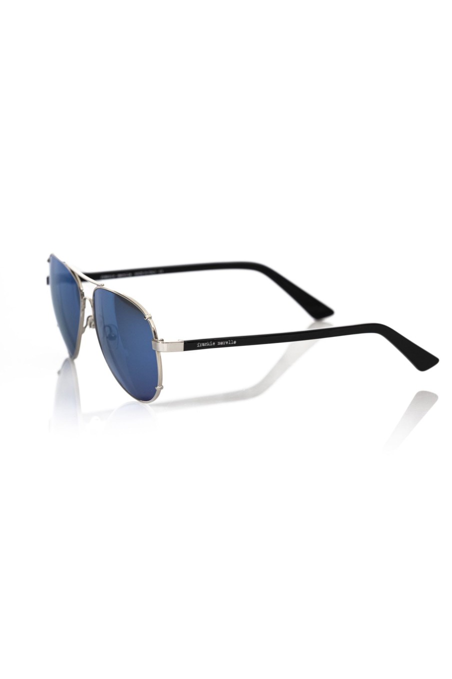 Men Frankie Morello | Frankie Morello Aviator-Style Mirrored Sunglasses