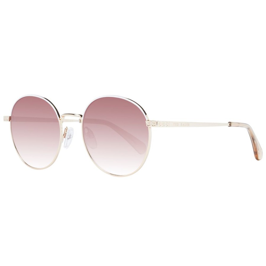 Women Ted Baker | Ted Baker Gold Women Sunglasses