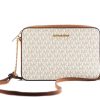 Women Michael Kors Women'S Crossbody Bags | Michael Kors Jet Set Large East West Saffiano Leather Crossbody Bag Ha