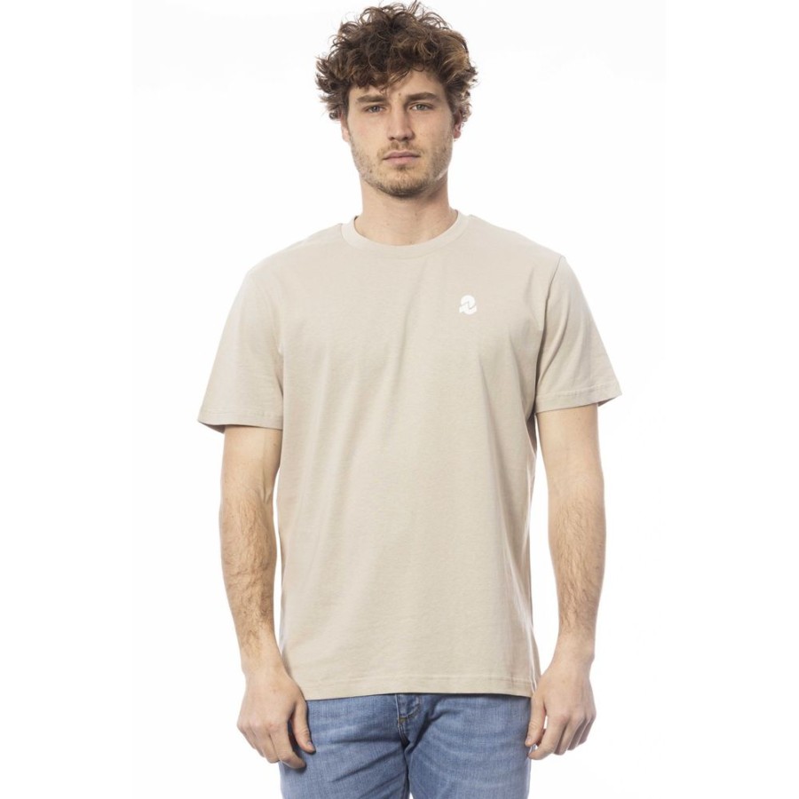 Men Invicta Men'S T-Shirts | Invicta Beige Cotton T-Shirt