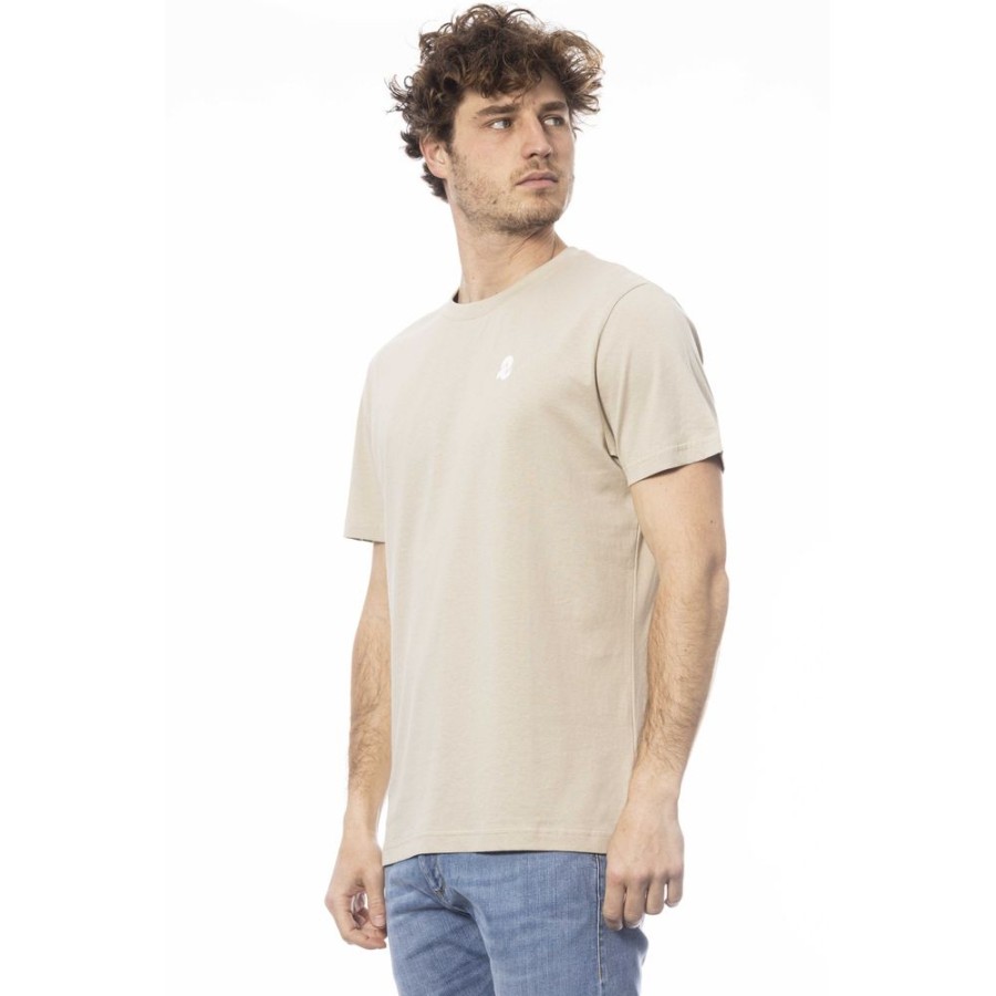 Men Invicta Men'S T-Shirts | Invicta Beige Cotton T-Shirt