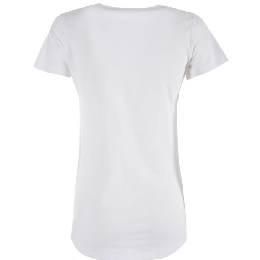 Women Yes Zee Women'S Tops & T-Shirts | Yes Zee Elegant Rhinestone Embellished Tee