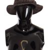 Women Dolce & Gabbana Women'S Hats | Dolce & Gabbana Gray Melange Blended Textured Tweed Hat