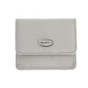 Men Dolce & Gabbana Men'S Leather Accessories | Dolce & Gabbana White Dauphine Leather Case Wallet