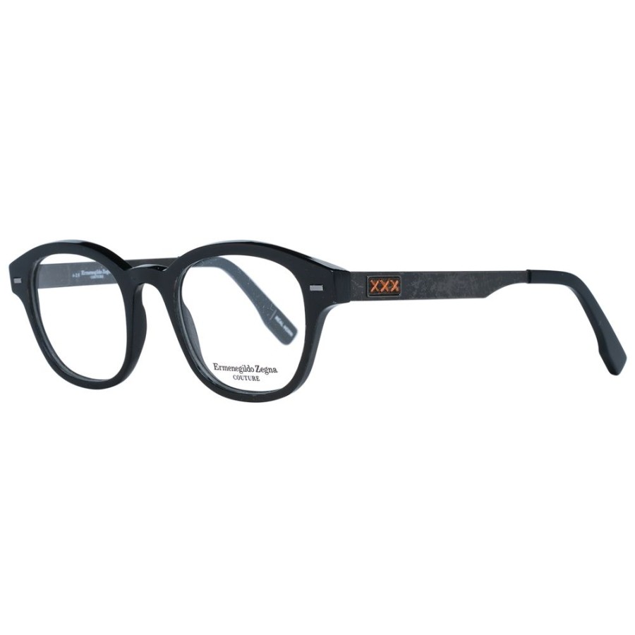 Men Zegna Couture | Zegna Couture Black Men Optical Frames