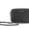 Women Michael Kors Women'S Crossbody Bags | Michael Kors Jet Set Large East West Saffiano Leather Crossbody Bag Ha