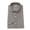 Men Bagutta Men'S Shirts | Bagutta Elegant Brown Cotton French Collar Shirt