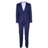 Men Made in Italy Men'S Suits | Made In Italy Blue Wool Vergine Suit