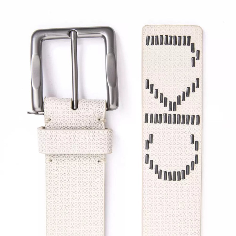 Men Calvin Klein Jeans Men'S Belts | Calvin Klein Jeans Beige Designer Leather Belt