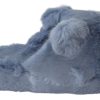 Men Dolce & Gabbana Men'S Slide Sandals | Dolce & Gabbana Blue Teddy Bear Slippers Sandals Shoes