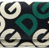 Women Dolce & Gabbana Women'S Wallets | Dolce & Gabbana Multicolor Dg Mania French Flap Leather Wallet