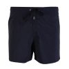 Men Malo Men'S Swimwear | Malo Black Swim Short