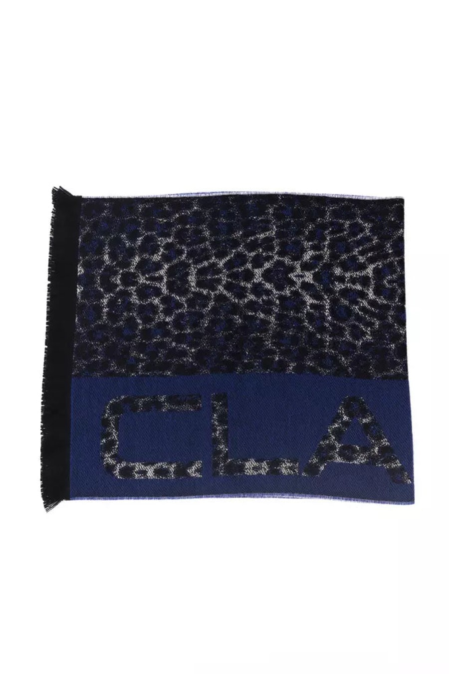 Men Cavalli Class Men'S Scarves | Cavalli Class Animalier Fantasy Logo Scarf