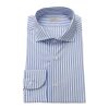 Men Bagutta Men'S Shirts | Bagutta Elegant Light Blue Medium Fit French Collar Shirt