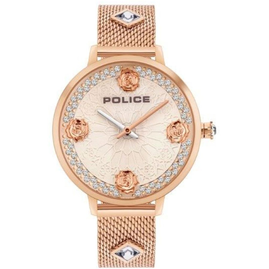 Women Police | Police Rose Gold Women Watch