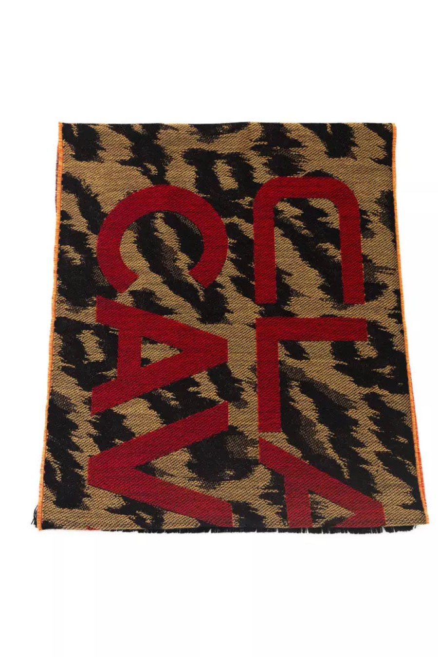 Men Cavalli Class Men'S Scarves | Cavalli Class Chic Animalier Fantasy Logo Scarf