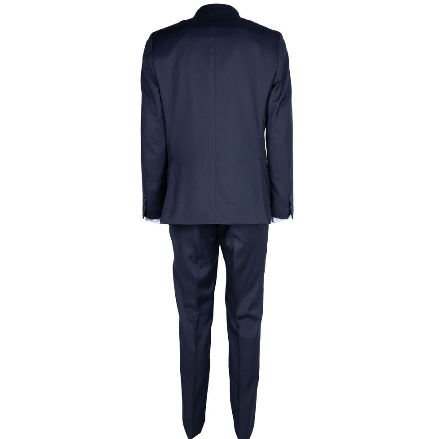 Men Made in Italy Men'S Suits | Made In Italy Elegant Virgin Wool Men'S Suit - Drop 7