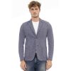 Men Distretto12 Men'S Blazers | Distretto12 Distretto12 Classic Blue Fabric Jacket - Elegance Redefine