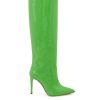 Women Paris Texas Women'S Boots | Paris Texas Green Patent Leather Boot