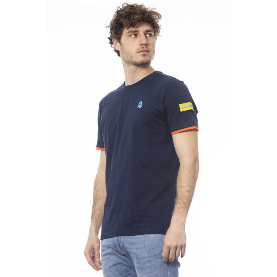 Men Invicta Men'S T-Shirts | Invicta Blue Cotton T-Shirt