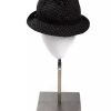 Women BYBLOS Women'S Hats | Byblos Elegant Black Wool-Blend Winter Hat