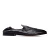 Men Dolce & Gabbana Men'S Loafers | Dolce & Gabbana Elegant Embroidered Leather Loafers