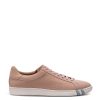 Women Bally Women'S Sneakers | Bally Pink Leather Sneakers