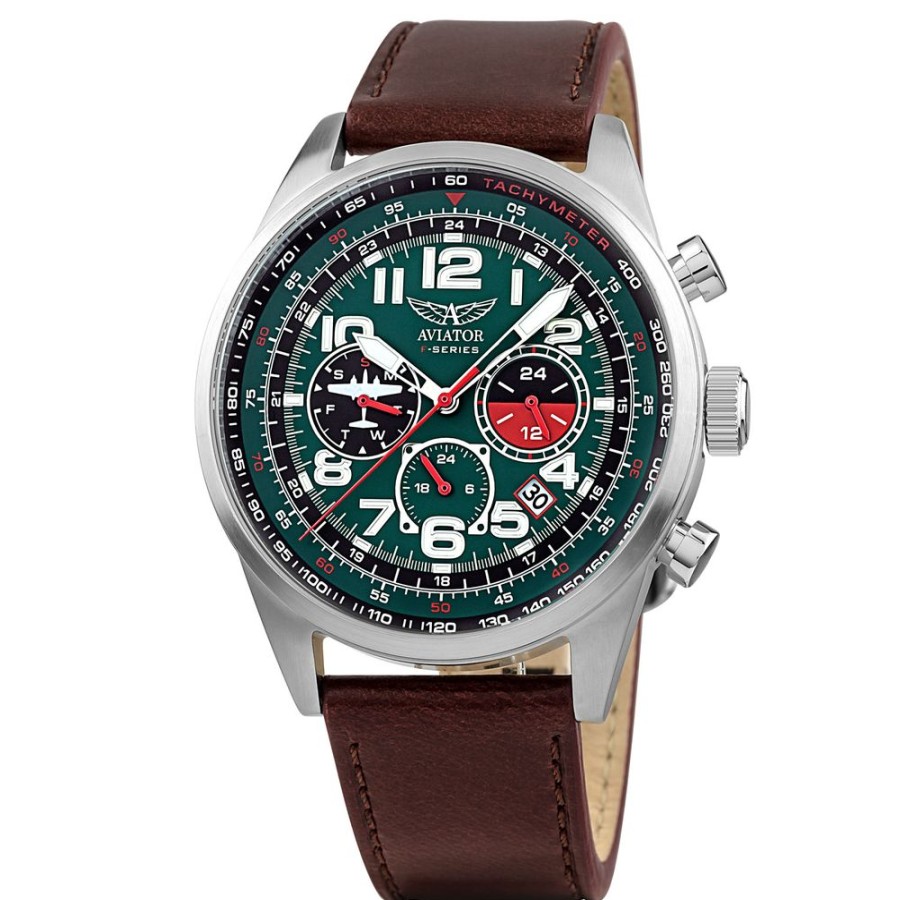 Men Aviator | Aviator Silver Men Watch